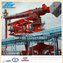 Vertical Screw Type Ship Unloader for cement handling and transmission